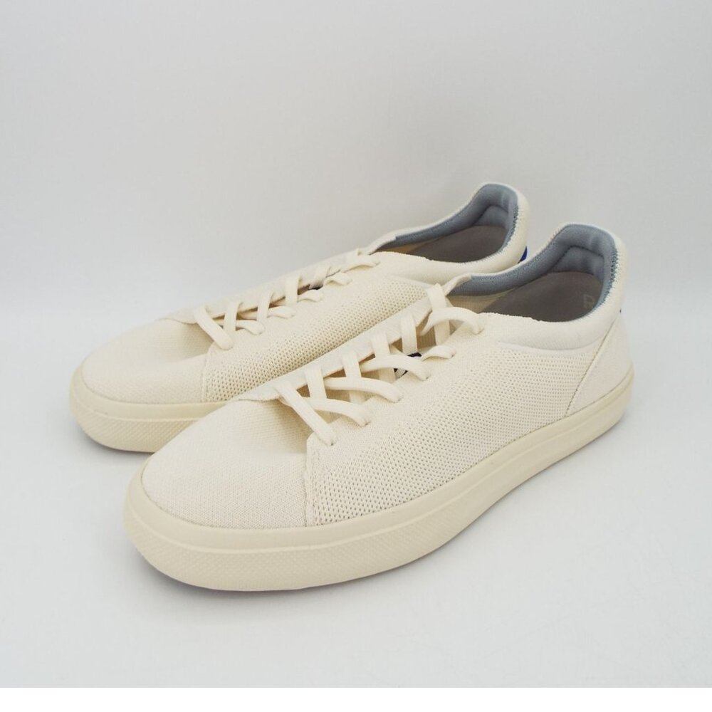 Rothy's RS02 Sneakers Bone Color Unisex Men's 9 Women's 10.5 NWOT